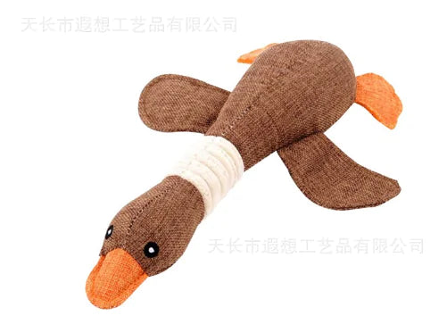 Squeaky Goose Toy