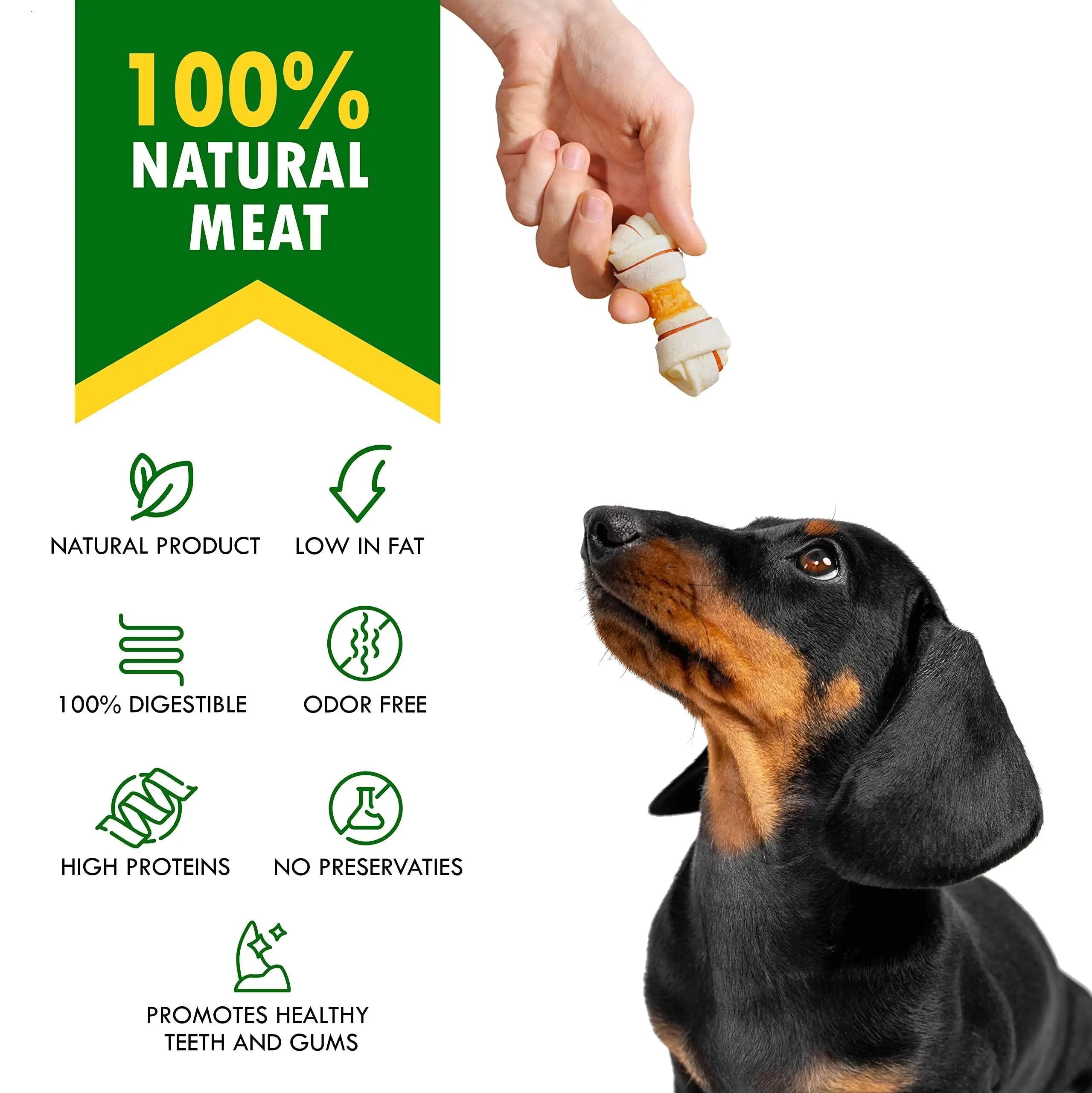 Rawhide Sticks & Chicken Natural Chews