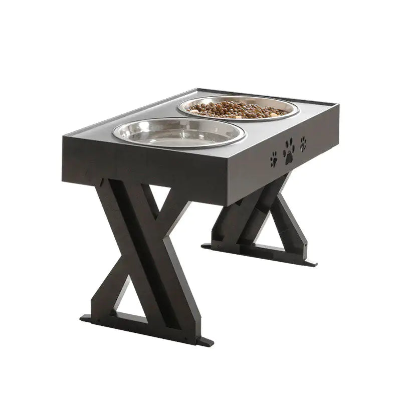 Premium Adjustable Double-Bowl Table