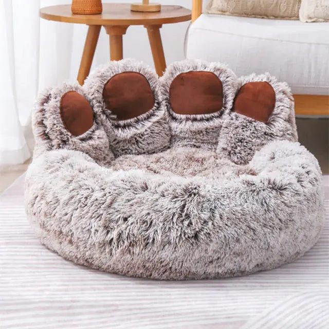 Soft Paw Shape House Bed